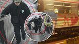 Maskovaní sprejeři poničili vagon metra, pak se odhalili kamerám! Hledá je policie