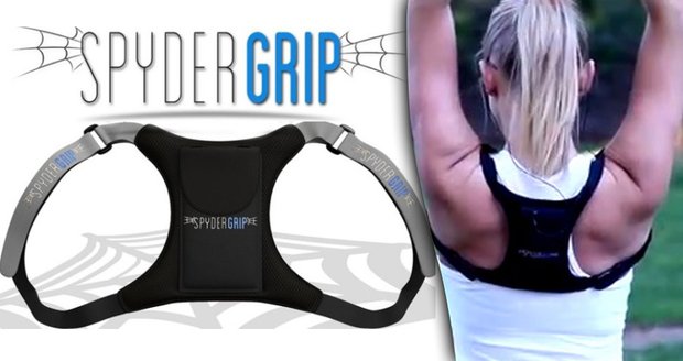 Spydergrip je pouzdro na mobil, díky kterému nehrozí, že by vám překážel při sportování, když posloucháte hudbu.