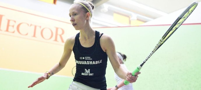 Squashistka Anna Serme je opět ve finále mistrovství republiky.