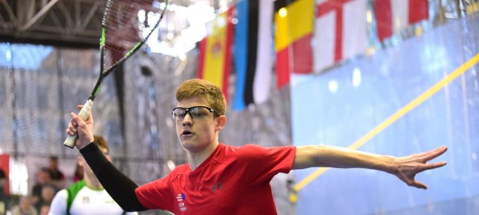 Talentovaný squashista Marek Panáček