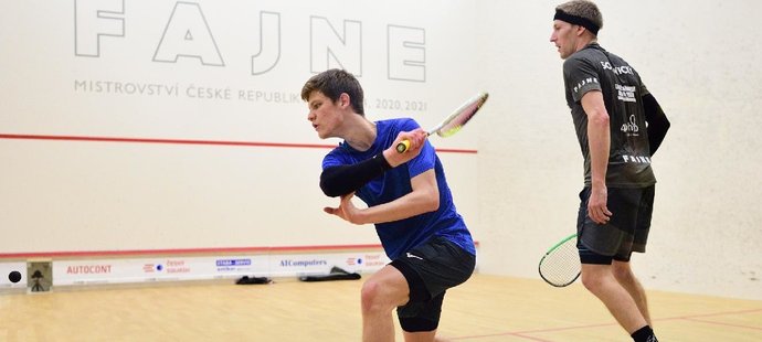 Devatenáctiletý Marek Panáček si zahraje finále českého squashového šampionátu v Ostravě.