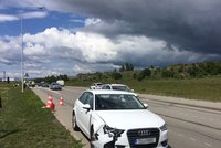Auto srazilo v Brně silničáře a zabilo ho: Příčina nehody? Liják!