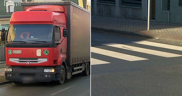 Holčičku (7) srazil na Náchodsku náklaďák: Přímo na přechodu pro chodce!