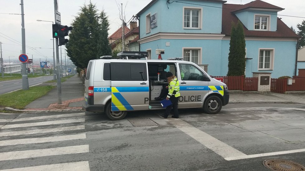 V Plzni se srazila dodávka s fabií, jeden člověk skončil v nemocnici.