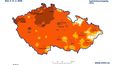 Nedostatek srážek za dva roky je na některých místech v Česku až extrémní. (19. 4. 2020)