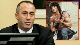 Ramush Haradinaj dostal přezdívku "kosovský Rambo"