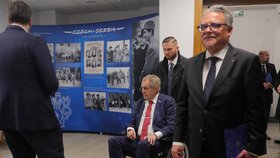 Prezident Miloš Zeman v Srbsku během otevření Českého domu (30. 1. 2023)
