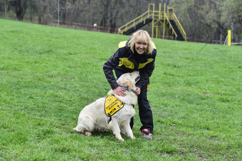 Zuzana Daušová cvičí psy v organizaci Helppes už patnáct let.