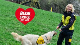 Zuzana Daušová (55) z organizace Helppes: Učíme psy pomáhat a lidi psům rozumět