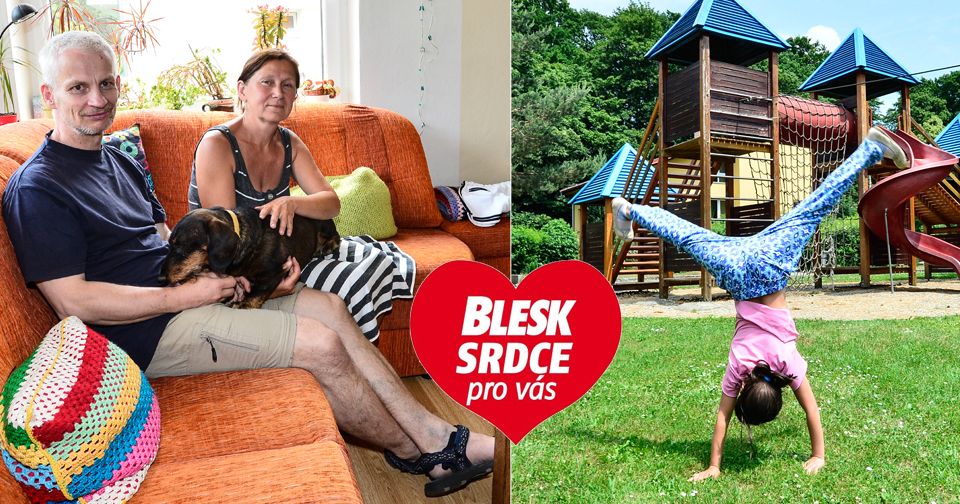 Komu už se projekt Blesk Srdce pro vás věnoval: Jan a Zdeňka Polanští jsou jako pěstouni v SOS vesničce spokojení.