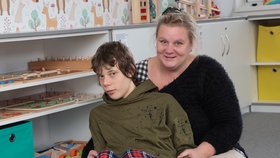 Vilém (14) má vzácný syndrom, kterým trpí jen stovky lidí na světě.