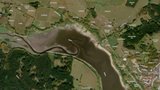 Lipno odhalilo po 40 letech své tajemství! Z vody se vynořilo obří srdce, vidět je i z vesmíru