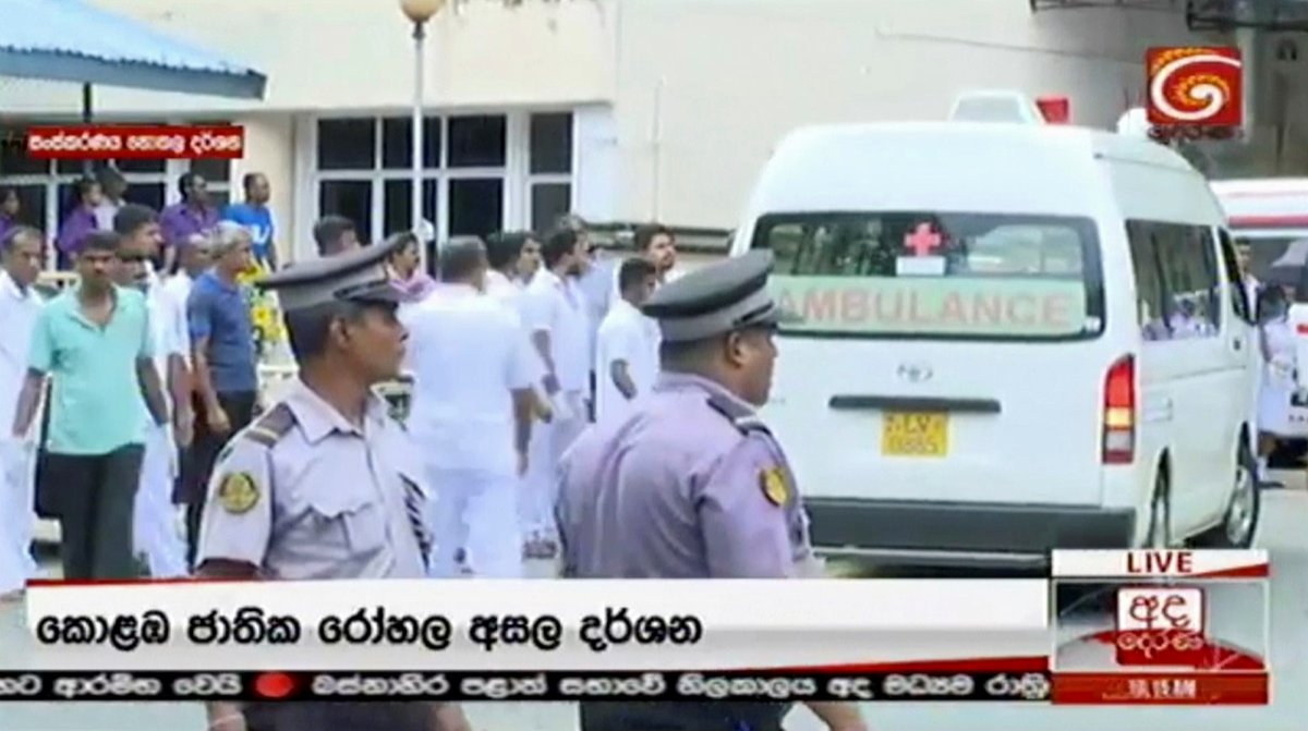 Série výbuchů na Srí Lance si vyžádala nejméně 42 obětí, podle některých agentur až 50. (21.4.2019)