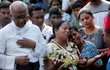 Pohřby obětí teroristických útoků na Srí Lance. (23.4.2019)