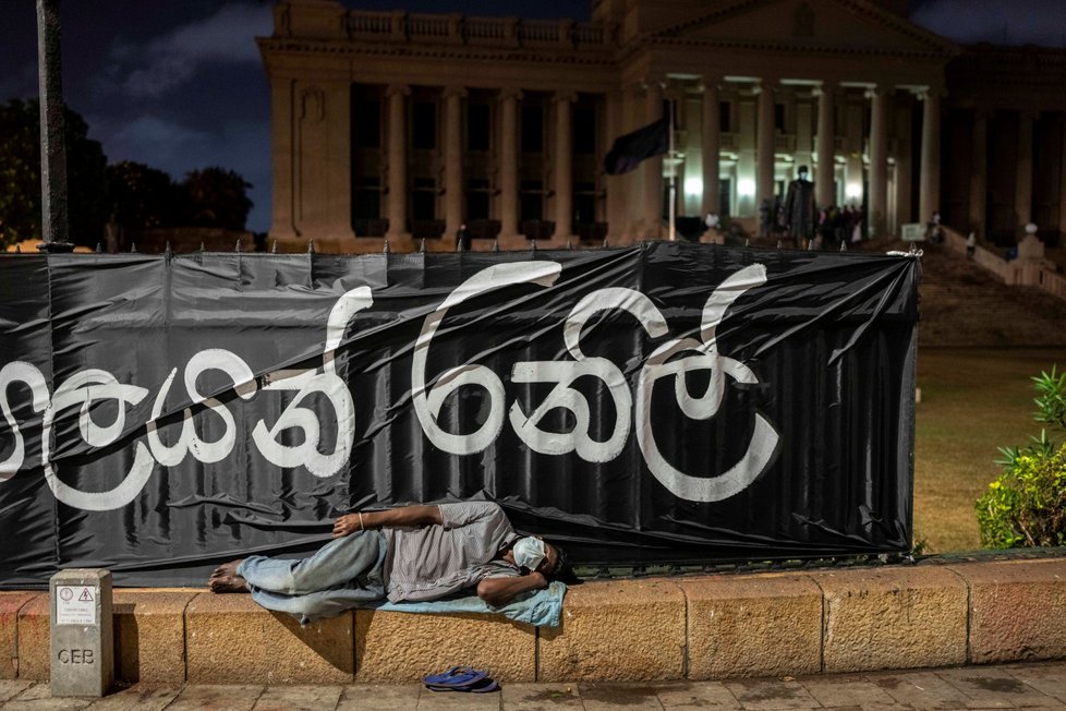 Krize na Srí Lance (22.7.2022)