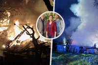 U Srní řádila bouře: Shořela oblíbená chata