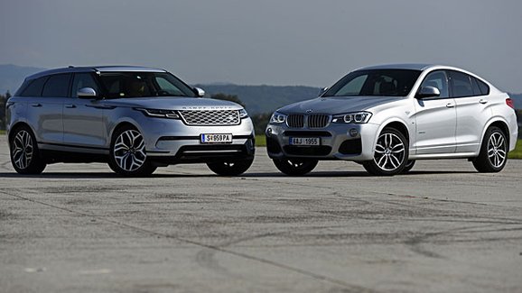 TEST BMW X4 xDrive30d vs. Range Rover Velar D240 – Nekonkurující si konkurenti