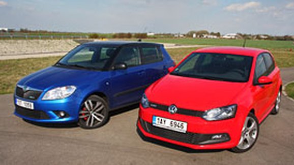 TEST Škoda Fabia RS vs. VW Polo GTI – KoncernoVWé sportování