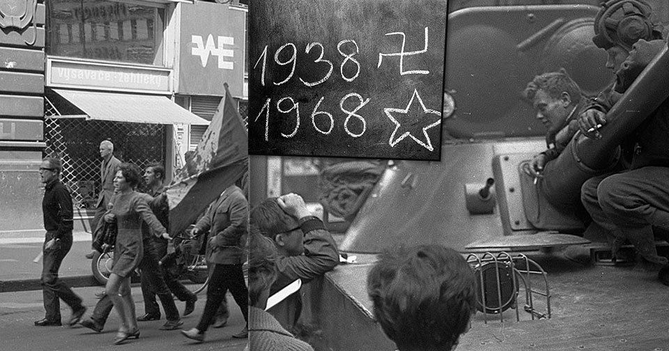 V noci z 20. na 21. srpna 1968 obsadila Československo okupační vojska