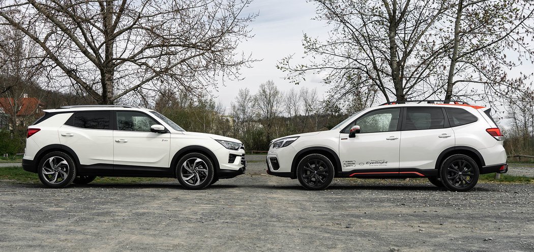 SsangYong Korando vs. Subaru Forester