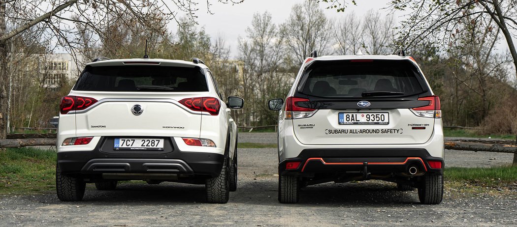 SsangYong Korando vs. Subaru Forester