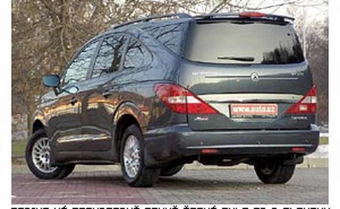 ssangyong testy mpv