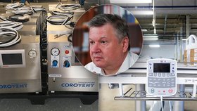 Švagr o krizových zásobách ČR: Zbývá pár ventilátorů, ubyly i přístroje pro oxygenní terapii