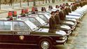 Západní automobily ve službách sovětské milice.