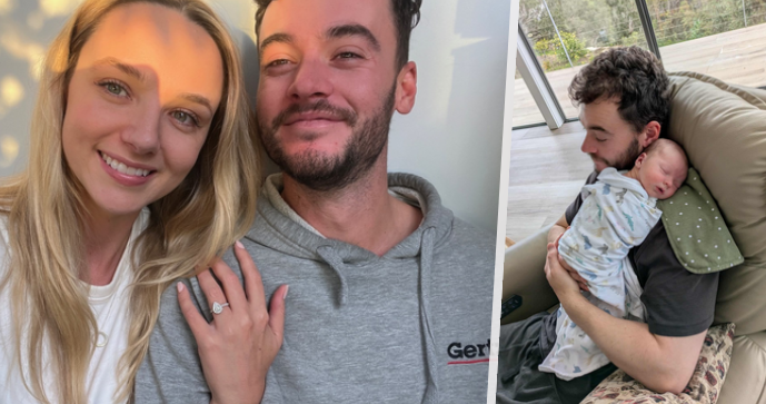 Influencerka Stacey Hatfieldová a manžel Nathan se synem