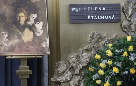 Pohřeb Heleny Štáchové