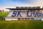 Městský fotbalový stadion v Srbské ulici v Králově Poli, kde hraje utkání Zbrojovka Brno, splňuje parametry pro 1. ligu.