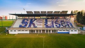 Městský fotbalový stadion v Srbské ulici v Králově Poli, kde hraje utkání Zbrojovka Brno, splňuje parametry pro 1. ligu.