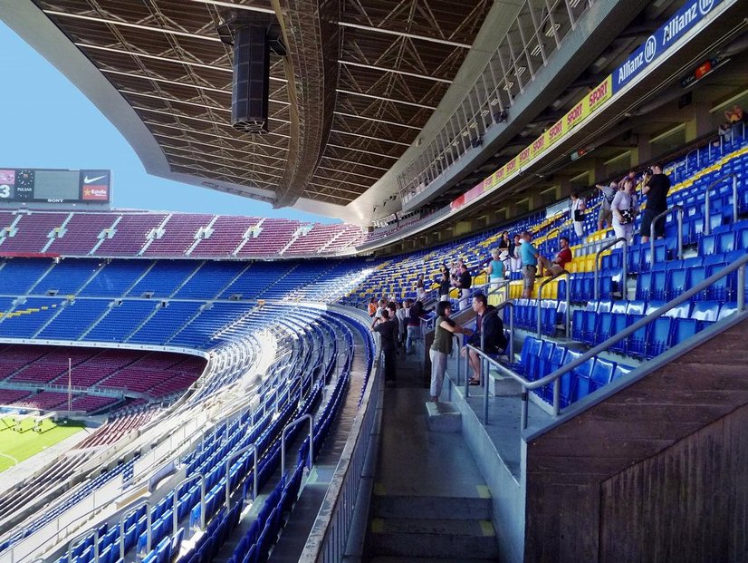 Stadion Camp Nou.
