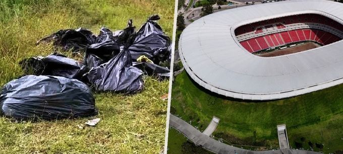Stadion pro nároďák na MS: 456 pytlů s mrtvolami! Stadion pro nároďák na MS: 456 pytlů s mrtvolami!