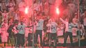 Fanoušci Slavie tradičně protestovali