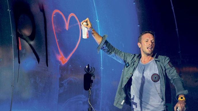 EMI kvůli sloučení s Universal Music přijde například o kapelu Coldplay. Na snímku zpěvák Coldplay Chris Martin