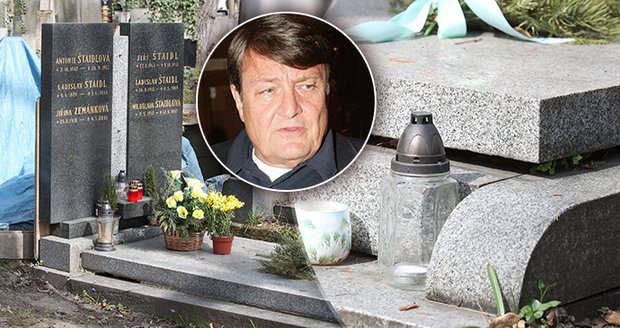 Dva měsíce po smrti Ladislava Štaidla (†75): Našli jsme otevřený hrob!