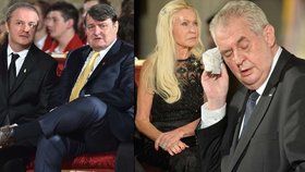 10 perliček z Vladislavského sálu: Upocený Zeman, dojatý Štaidl i sexy šaty