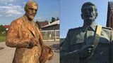 Lenin za mega, Stalin za dva a půl. Na internetu se draží sochy z Čech, zn. poštovné zdarma!