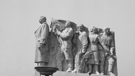 Stalinův pomník na Letné.