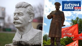 Stalinovi v Rusku začaly přibývat sochy.