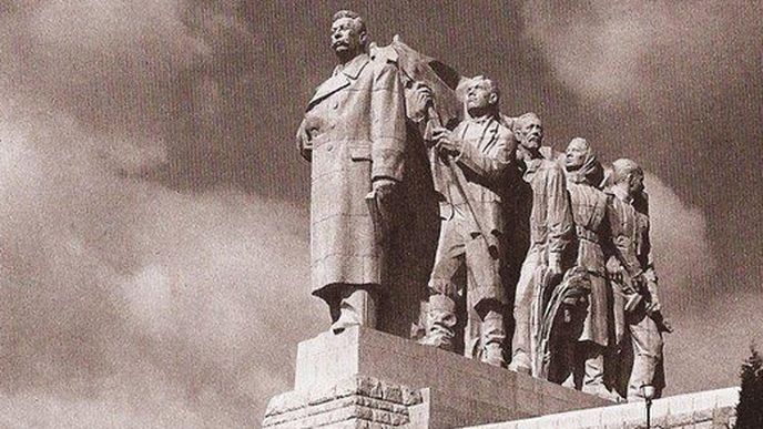 Stalinův pomník v Praze
