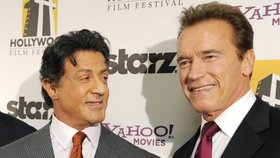 Sylvester Stallone se přátelí s Arnoldem Schwarzeneggerem už dlouhá léta.