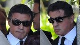 Sylvester Stallone pohřbil svého syna: Akční hrdina se neubránil slzám