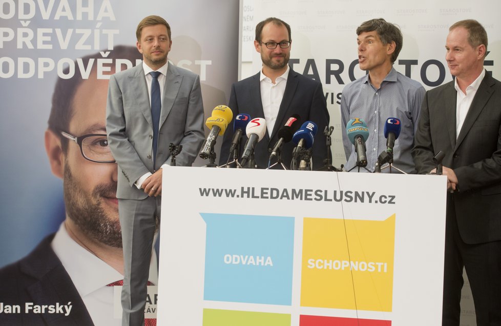 Odvaha převzít odpovědnost. Heslo Starostů a nezávislých