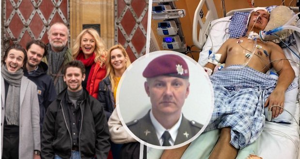Hvězdy seriálu Horákovi podpořily veterána Standu: Bojoval o život, teď potřebuje rehabilitace