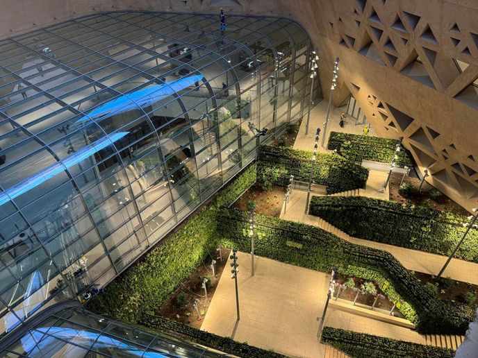 Stanice Qasr Al-Hukm – Rijád, Saúdská Arábie Stanice Qasr Al-Hukm – Rijád, Saúdská Arábie