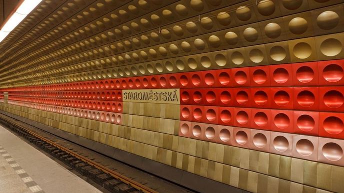 Stanice Staroměstská pražského metra