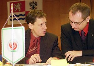Stanislav Gross a Richard Dolejš