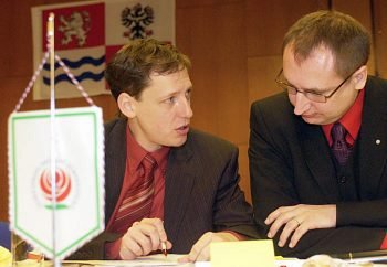Stanislav Gross a Richard Dolejš